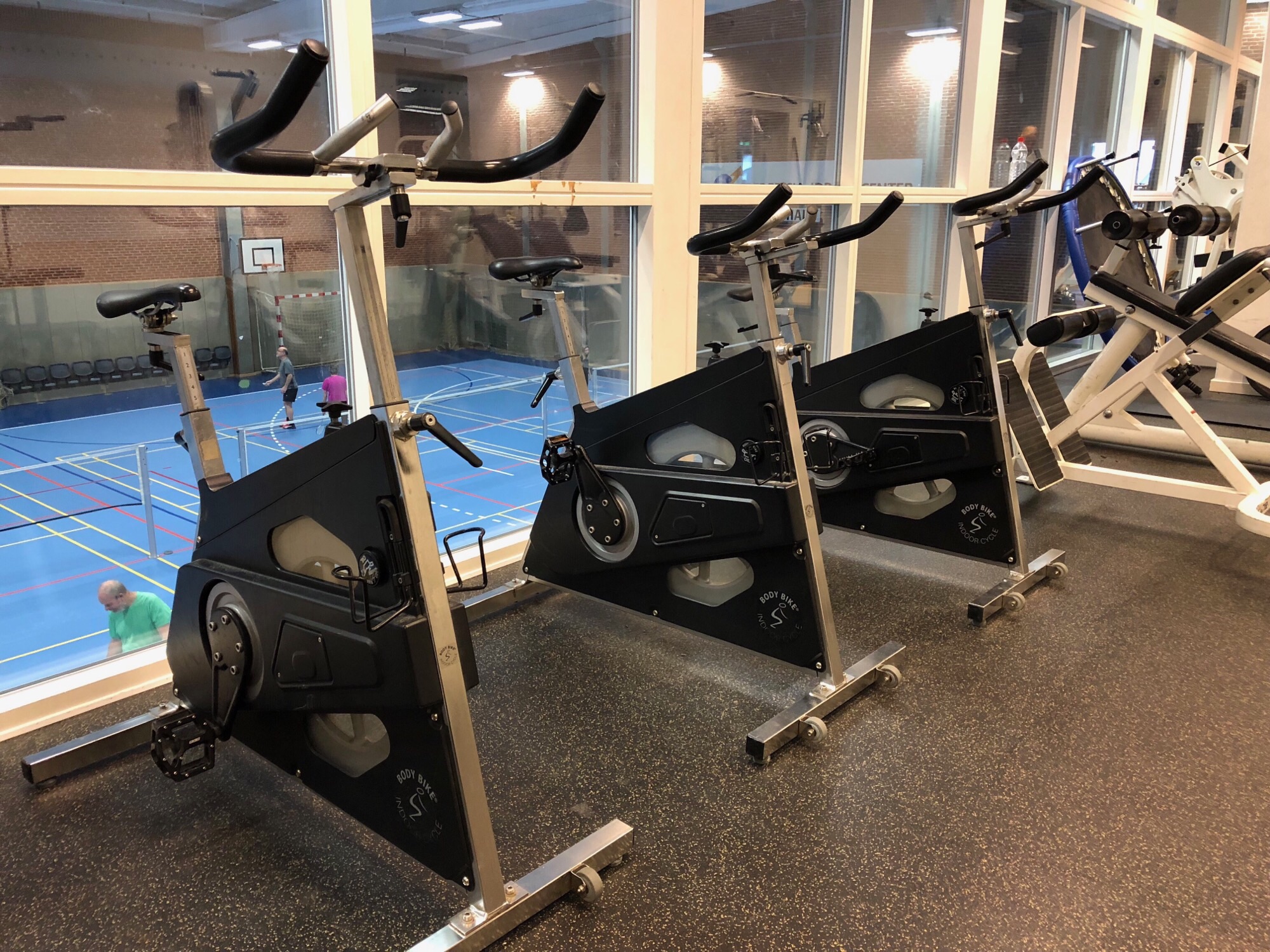Klubtræningscenter i Fredericia Idrætscenter, BodyBike cykler