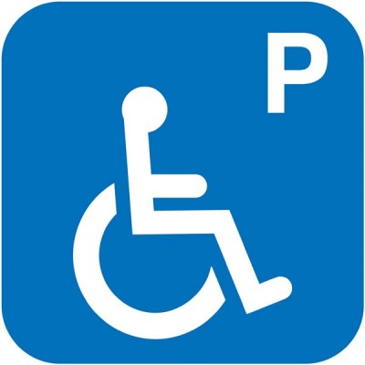 Handicapskilt til parkering