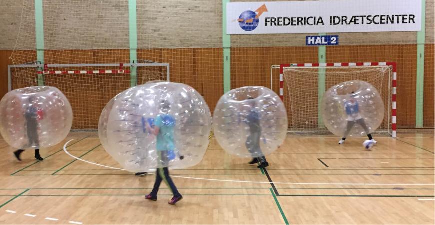 Bumperballs i Fredericia Idrætscenter Bumperballs i Fredericia Idrætscenter