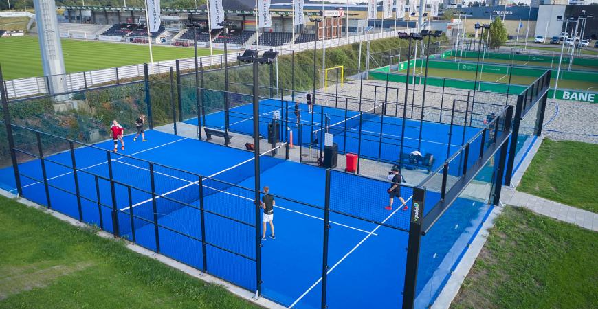 Padel i Fredericia Idrætscenter