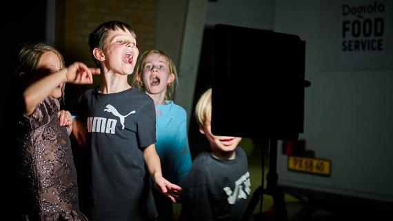 Skolefest i Fredericia Idrætscenter