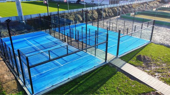 Padelbaner ved Fredericia Idrætscenter